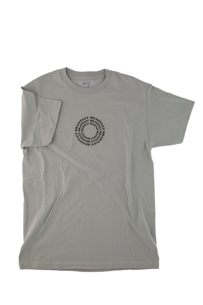 Spiral Tee / Silver - Brantley Clothing