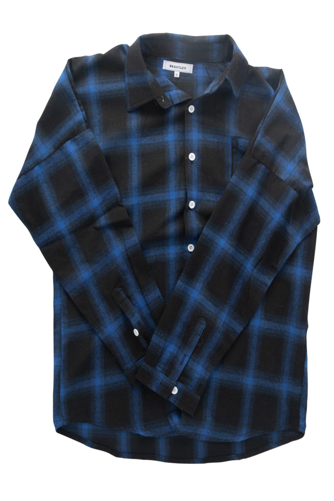 Signature Flannel / Neptune - Brantley Clothing