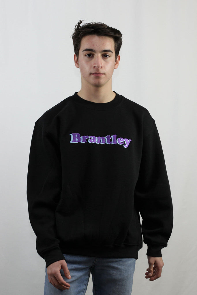 Mickey Crewneck / Black - Brantley Clothing