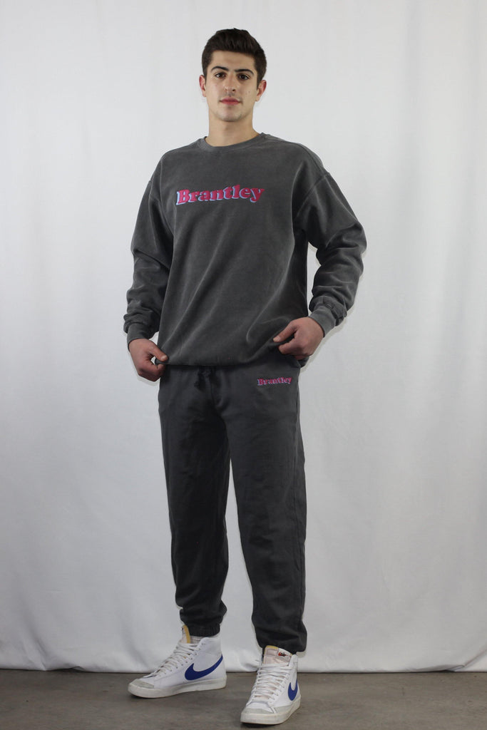 Mickey Sweatpants / Pepper - Brantley Clothing
