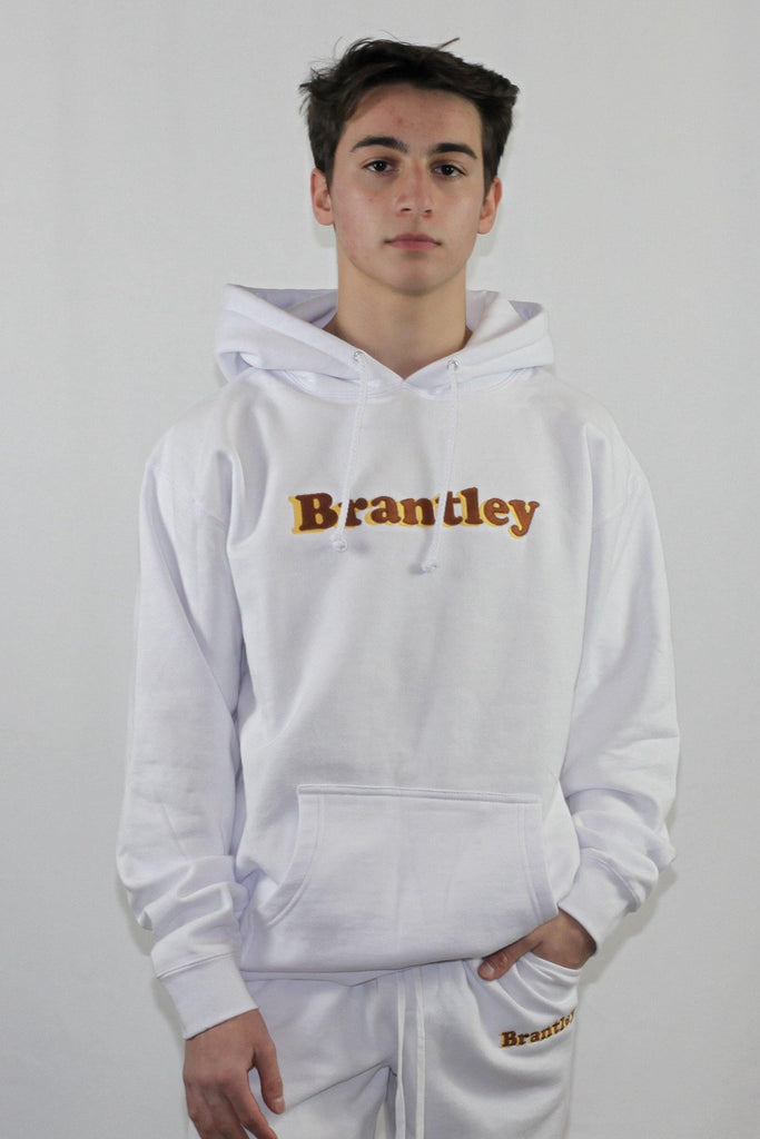 Mickey Hoodie / White - Brantley Clothing