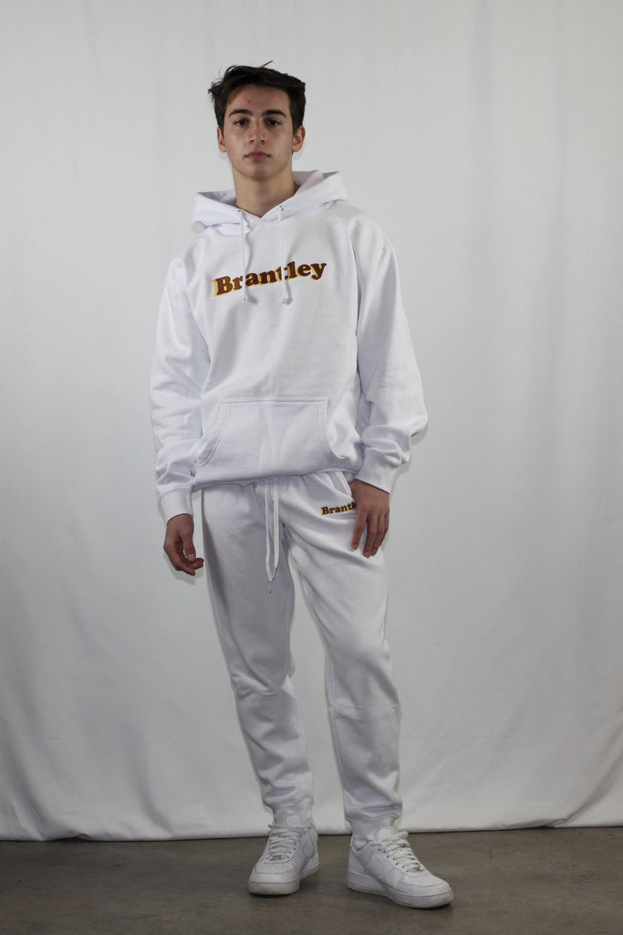 Mickey Sweatpants / White - Brantley Clothing